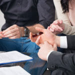 signing prenup papers